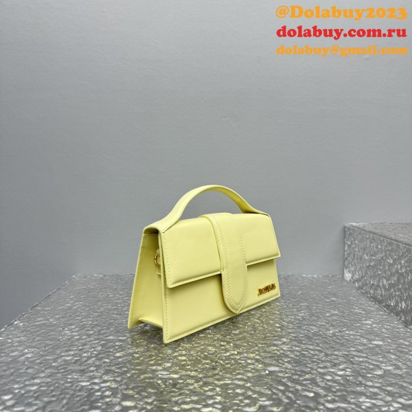 The Jacquemus Bambino Leather Handbag