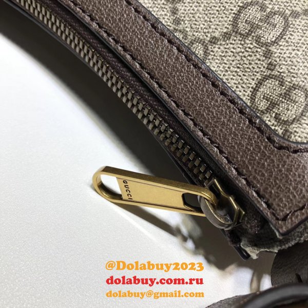 Fake Gucci High Quality Beige Ophidia GG small shoulder 598125 bag