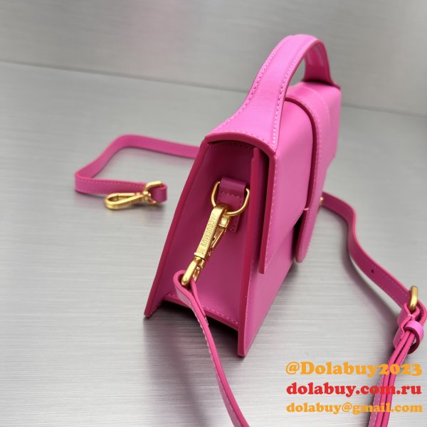 The Jacquemus Bambino Leather Handbag