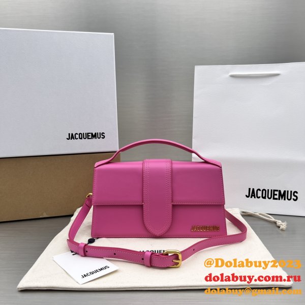 The Jacquemus Bambino Leather Handbag