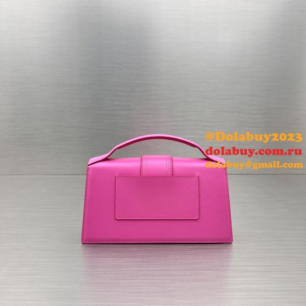 The Jacquemus Bambino Leather Handbag