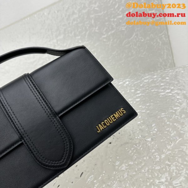 The Jacquemus Bambino Leather Handbag