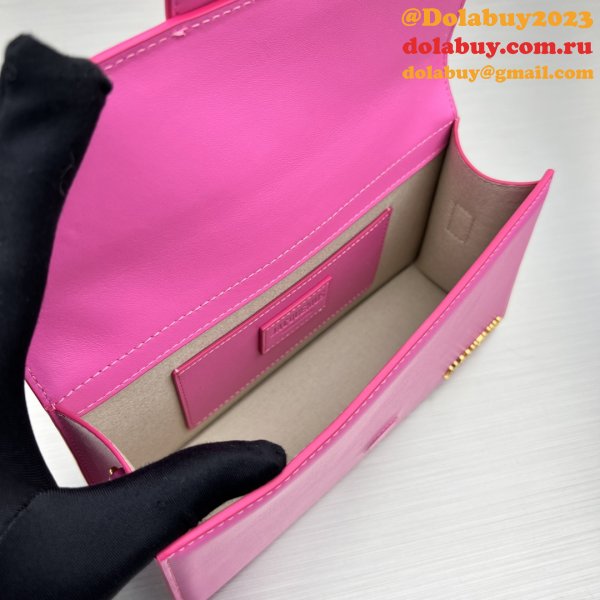 The Jacquemus Bambino Leather Handbag